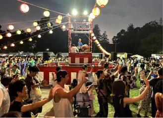 盆踊り今年も盛り上がり