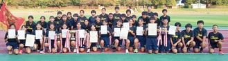 市総体で男女総合優勝