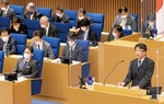 2月15日、本会議で市長ほかに質問