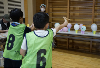 他校他学年と遊びで交流