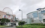 県内で３位となったセンター北駅周辺