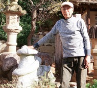 山田神社に｢巳｣寄贈