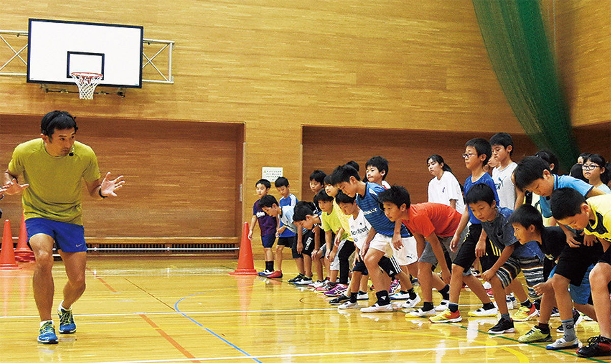 為末大さんがかけっこ教室 区内小学生100人に伝授 瀬谷区 タウンニュース