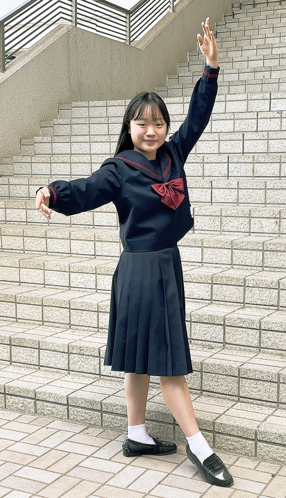 横浜隼人高校工藤真妃さん 新体操個人で全国５位 ４種目で好成績を残す