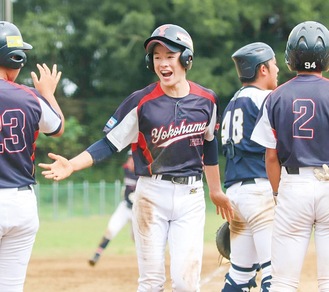 宇野監督も「中学時代からプリンスでした」と語る当時の丸田選手（横浜泉中央ボーイズ提供）