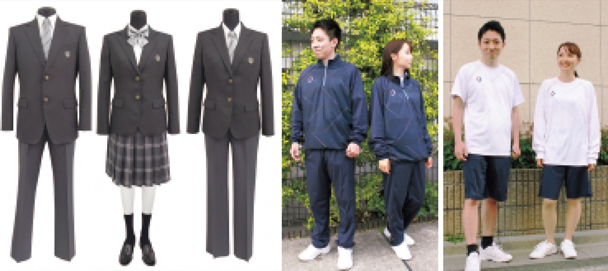 人気の製品 神奈川県川崎市の麻生中学制服 校章 リボン付