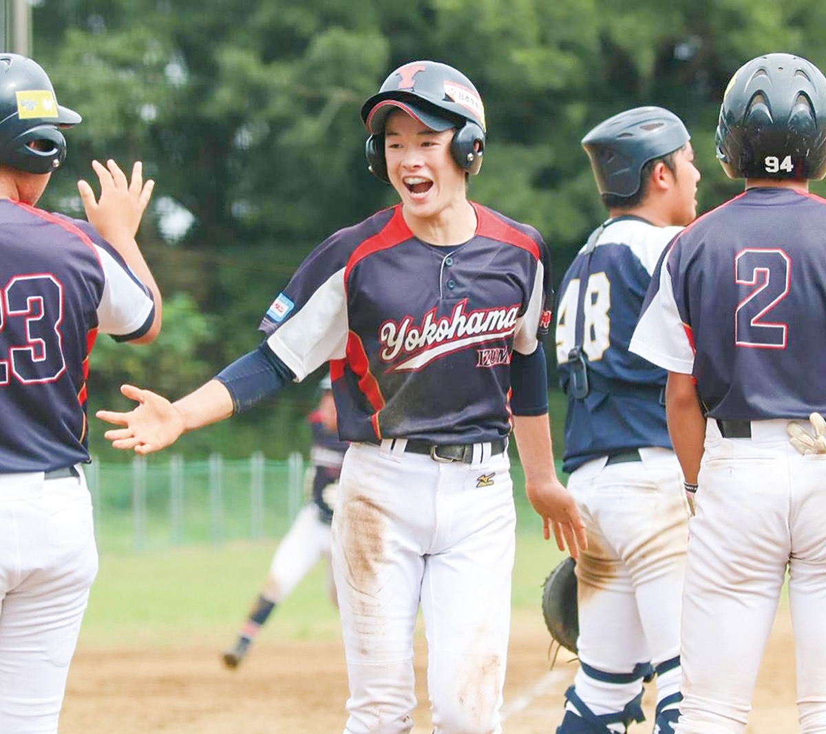 横浜泉中央ボーイズ出身 丸田選手（慶應高）甲子園でも輝き 一番打者で