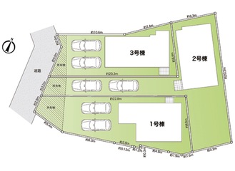 上倉田町に全３棟の新築分譲住宅