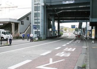 駐停車が減った戸塚駅西口