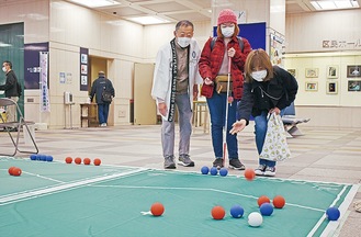 気軽にボッチャを体験