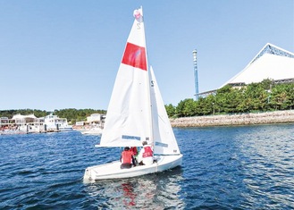 八景島での体験会の様子