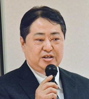 新たに就任した柿木会長