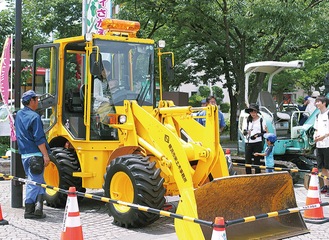 乗車体験や撮影も可能（写真は過去）