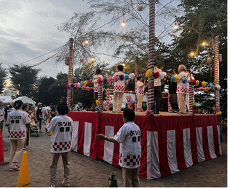 会場を盛り上げた「六ツ川音頭」