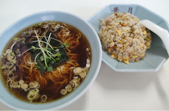 チャーハン＋ラーメンセット（650円）