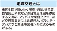 地域交通拡充へ積極支援