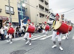 迫力ある演舞を披露