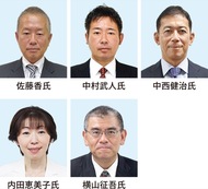 現職と新人４人の構図か