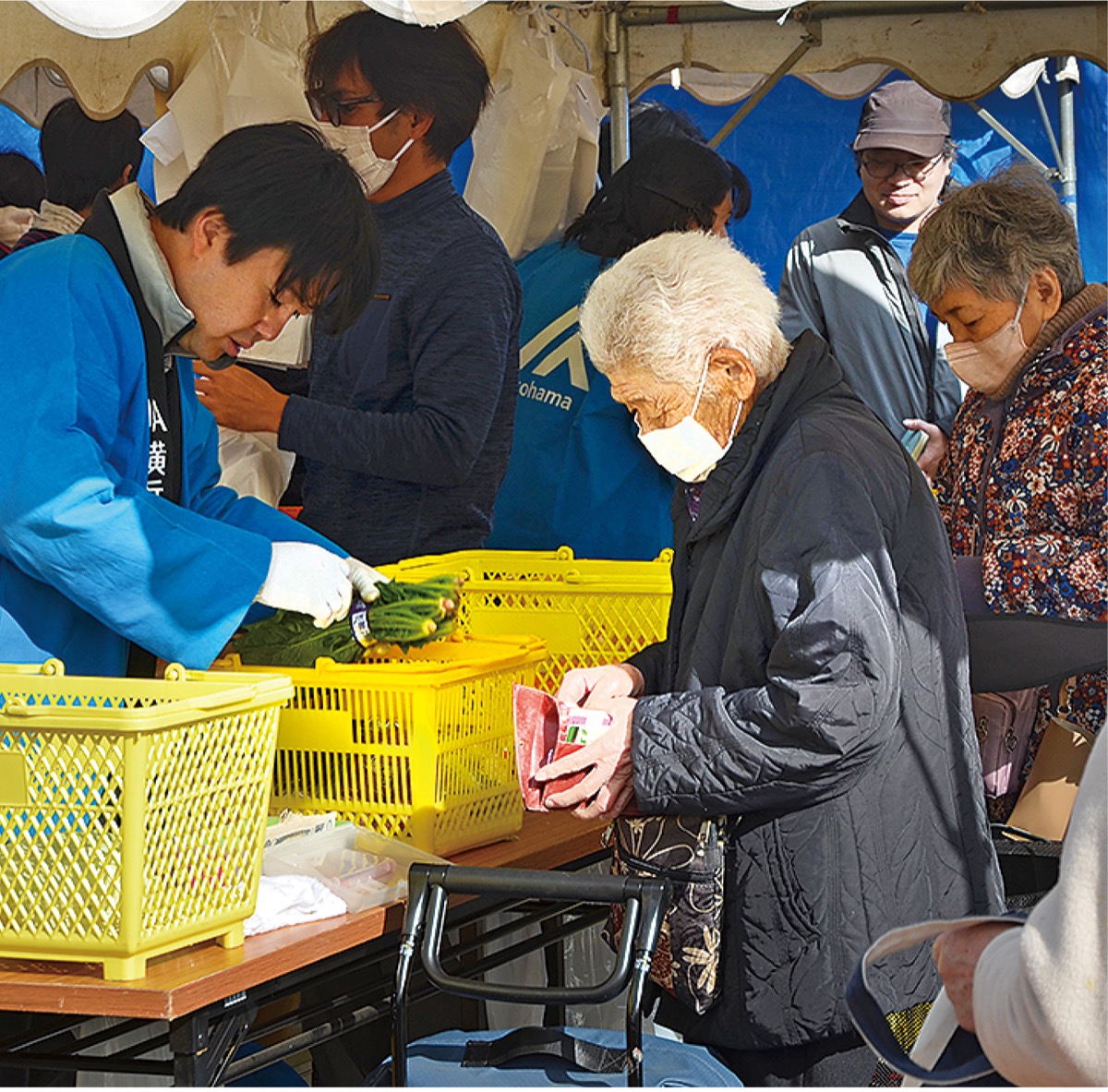 農業まつり盛況に