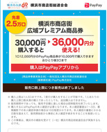 横浜市商店街総連合会の広域プレミアム商品券、２万５千セットが即日完売