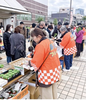 くしびき産直の様子