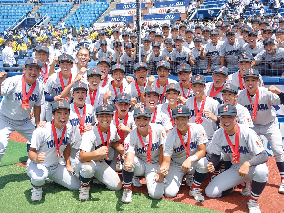 横浜高校野球部 第78回選抜高校野球大会優勝 メンバー写真 神奈川新聞 - 野球