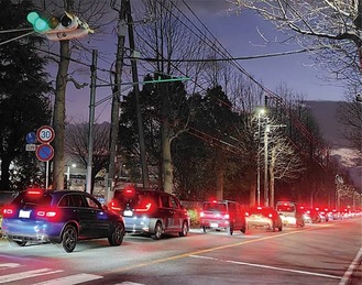 年末は混雑する北部市場周辺