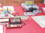 昔懐かしゲーム実機を展示