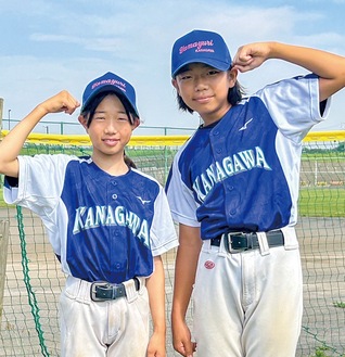 全国に向けて意気込む野村さん（左）と卜部さん