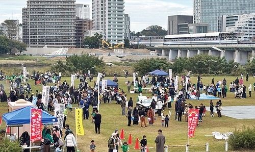 千人以上が訪れた会場