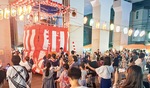 にぎわう夏の盆踊り大会