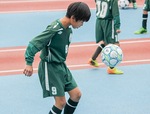 リバーＦＣ時代の高井選手。幼少期から存在感があった