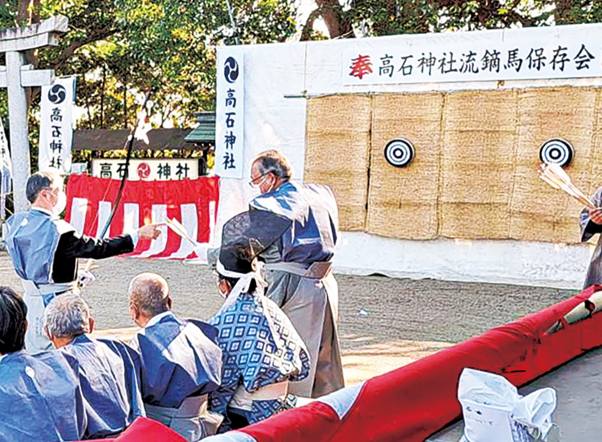 流鏑馬（やぶさめ）の伝統繋ぎ １月８日 高石神社で神事 | 麻生区 | タウンニュース