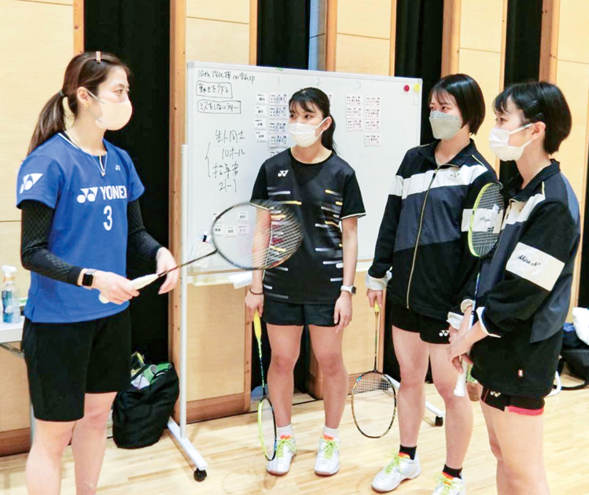 バドミントン練習会 保原選手が一日コーチ 小中学生 感激 川崎区 幸区 タウンニュース