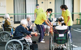 花火で懐かしい思いに