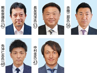 現新５氏の争いか