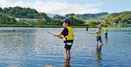 相模川で釣り体験