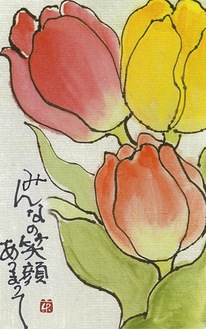 展示される池田さんの作品