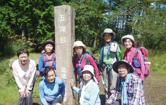 富士五湖台で（９月３日）