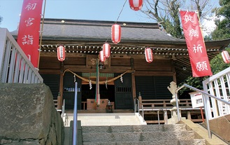 相原・諏訪神社で祭