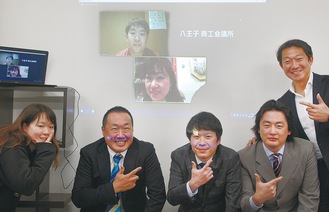 論語と算盤委員会のメンバー。左から2人目が石井さん、３人目が梶原さん