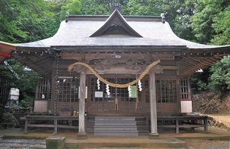 日本遺産の30番目の構成文化財に追加された鑓水の諏訪神社