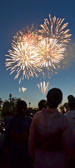 昨年の花火大会の様子