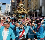 ▲八幡八雲神社の宮神輿