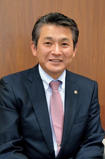 新年への意気込みを語る初宿市長