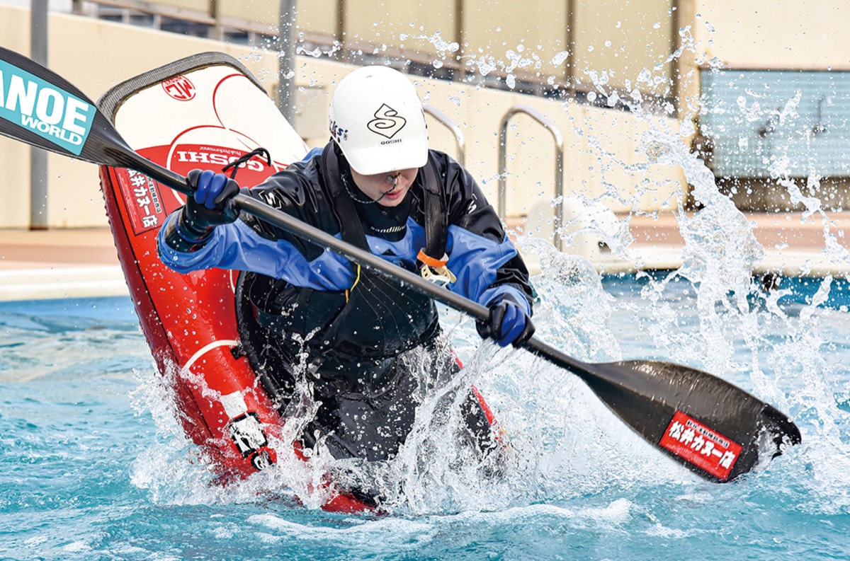 カヌー代表高久瞳さん 日本スポーツ賞 ２度目 フリースタイル、世界で