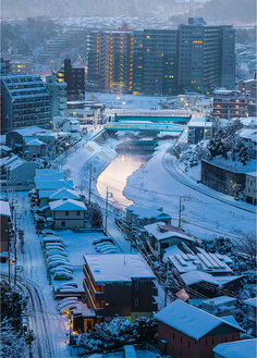 グランプリを受賞した内藤智博さんの「雪景色大栗橋」