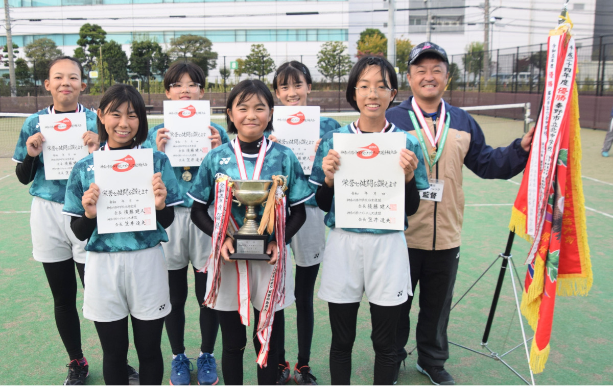 １年生チーム 県制覇