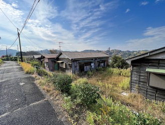 60年超の平屋住宅がそのまま残されている