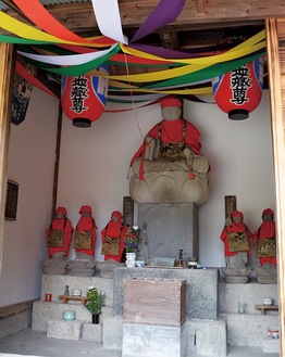 芦名にある浄楽寺の地蔵尊